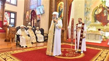 البابا تواضروس يتفقد الدير المحرق ضمن زيارته الرعوية لمحافظة أسيوط