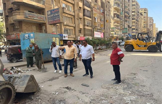 محافظة الجيزة: حملات موسعة لرفع الإشغالات وتحسين كفاءة النظافة بالشوارع