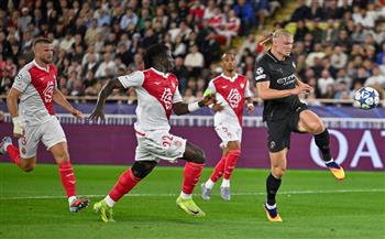 دوري أبطال أوروبا.. الدقيقة 30.. مانشستر سيتي 1-1 موناكو