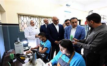 مدبولي من مدرسة إيجيبت جولد: الدولة مستعدة لدعم خريجي التعليم الفني