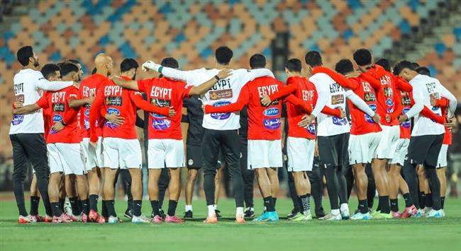 منتخب مصر يختتم تدريبه باستاد القاهرة استعدادًا لمواجهة غينيا بيساو