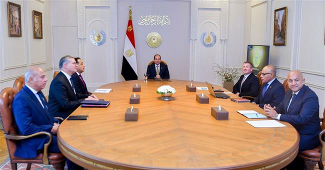 الرئيس السيسي يشدد على الأهمية التي توليها الدولة المصرية لمشروعات استكشاف الغاز الطبيعي