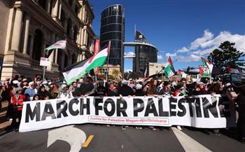 مسيرات مؤيدة لفلسطين في عدة مدن أسترالية