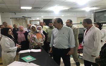 نائب وزير الصحة يتفقد مستشفى الأحرار التعليمي بالشرقية ويوجه بإجراءات عاجلة