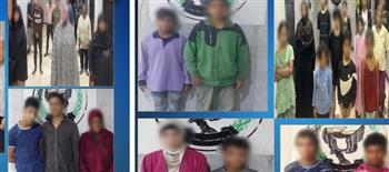 ضبط 11 رجلًا و10 سيدات يستغلون أطفال الأحداث في أعمال التسول بالقاهرة