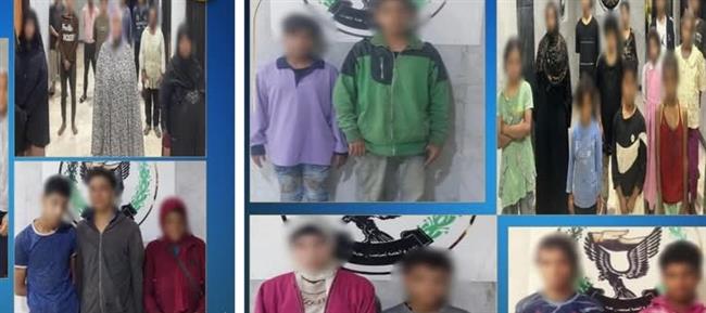 ضبط 11 رجلًا و10 سيدات يستغلون أطفال الأحداث في أعمال التسول بالقاهرة