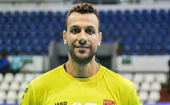 محمد إبراهيم أفضل لاعب فى مباراة الأهلي وريد ستار الإيفواري بـ افريقيا لليد 