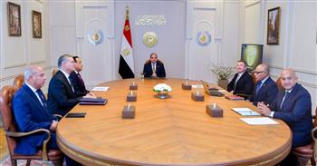 الرئيس السيسي يشدد على الأهمية التي توليها الدولة المصرية لمشروعات استكشاف الغاز الطبيعي