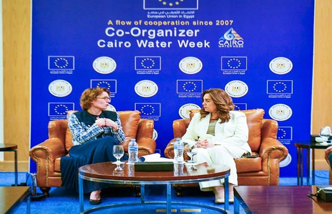وزيرة التنمية المحلية تبحث مع مفوضة البيئة بالاتحاد الأوروبي التعاون في مجال الاقتصاد الدائري 