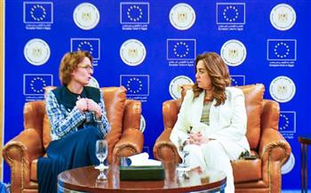 وزيرة التنمية المحلية تثمن الشراكة الممتدة مع الاتحاد الأوروبي والدعم المستمر في مجال العمل البيئي
