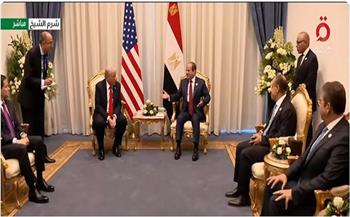 الرئيس السيسي: أرغب في دعم الرئيس ترامب خلال مؤتمر إعادة الإعمار بقطاع غزة   