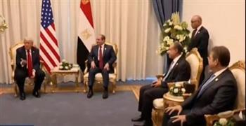 ترامب يشيد بالرئيس السيسي: زعيم قوي.. وأميركا تدعمه بالكامل