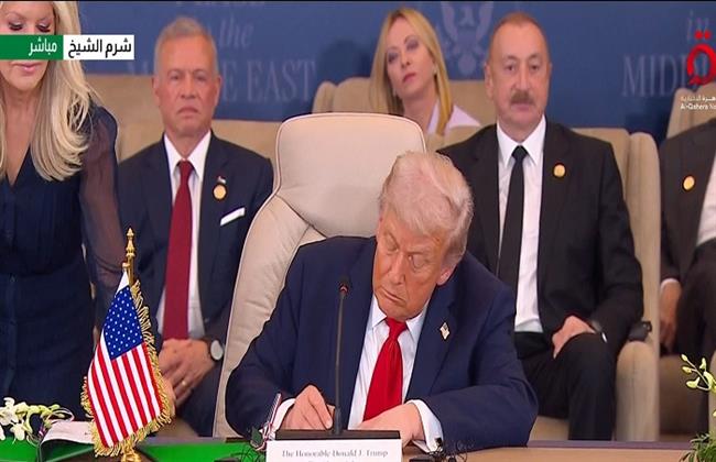 ترامب: وثيقة غزة ستوضح قواعد تنفيذ الاتفاق 