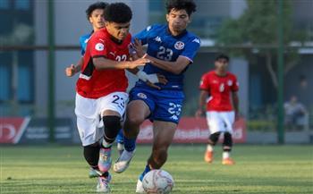 المنتخب الوطني تحت 17 عامًا يتعادل مع تونس وديا