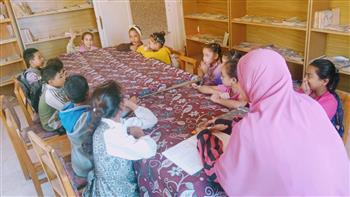 ثقافة المعابدة تروي تفاصيل"قصص أكتوبر المجيد" في ورشة حكي للأطفال 