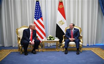 ترامب: أود انضمام الرئيس السيسي إلى مجلس السلام لإدارة غزة