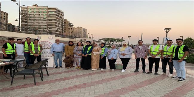 انطلاق فعاليات مهرجان النباتات الطبية والعطرية بالممشى السياحي كورنيش النيل ببني سويف