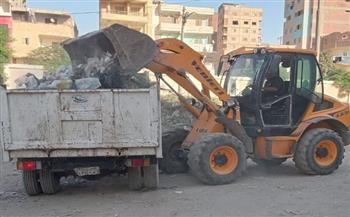جهود الوحدة المحلية لمركز ومدينة الواسطى في ملفات النظافة والتعديات وتحسين مستوى الخدمات 