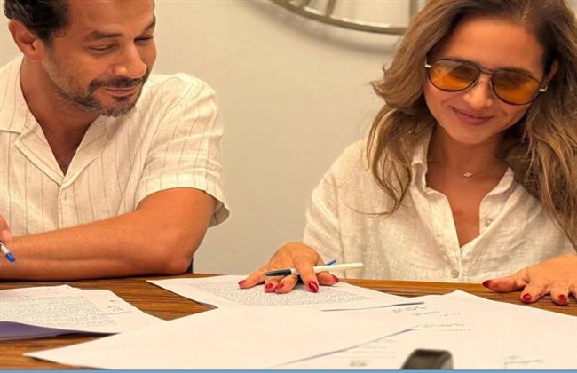 نيللى كريم وشريف سلامة فى رابع تعاون.. استعداداً لدراما رمضان 2026