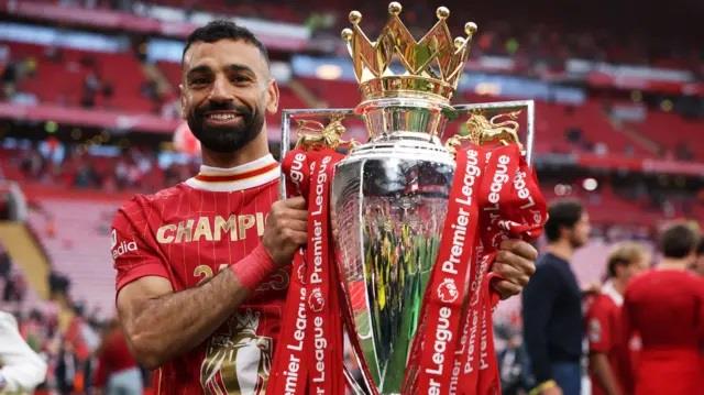 محمد صلاح: الفوز بلقب الدوري الإنجليزي أفضل لحظات حياتي