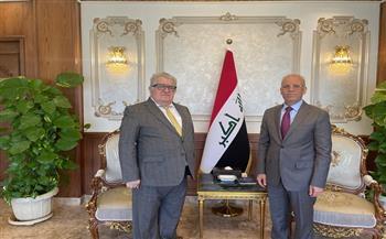 السفير العراقي بالقاهرة يستقبل مسؤول مكتب الحزب الديمقراطي الكردستاني