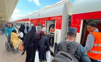 السكة الحديد تسيّر الرحلة الـ 15 ضمن مبادرة العودة الطوعية للسودانيين