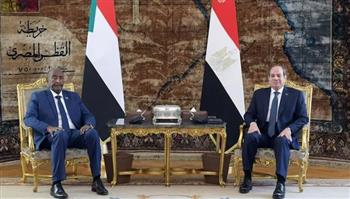 البرهان يشدد على وحدة الموقف بين مصر والسودان وتطابق مصالحهما تجاه قضية السد الإثيوبي