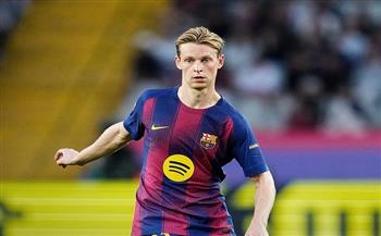 برشلونة يعلن تمديد عقد دي يونج لمدة 4 سنوات مقبلة