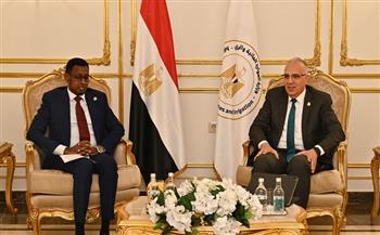 ​وزير الري يلتقى نظيره الصومالي ضمن فعاليات إسبوع القاهرة الثامن للمياه 