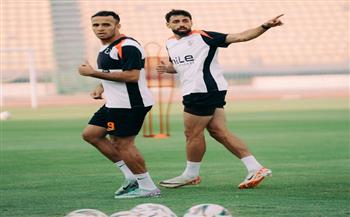 عدي الدباغ وناصر منسي يؤديان تدريبات تأهيلية في الزمالك