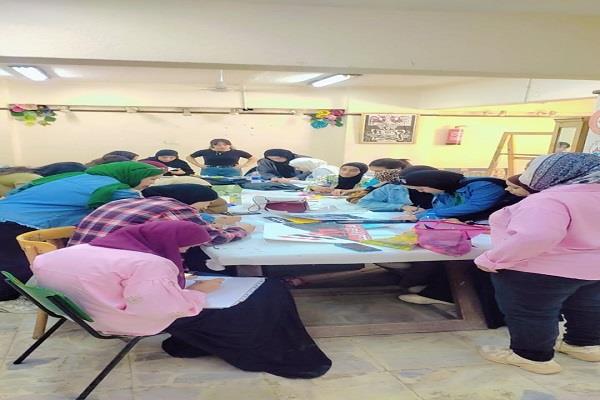 قصر ثقافة المنيا ينظم ورشة فنية للتدريب على صلصال فوم