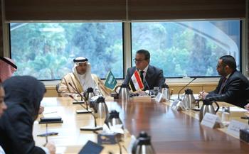 وزير الصحة يبحث مع نظيره السعودي تعزيز التعاون المشترك وتوطين الصناعات الدوائية