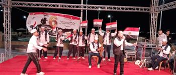 الأغاني التراثية تزين ممشى أهل السويس في احتفالات قصور الثقافة بذكرى النصر 