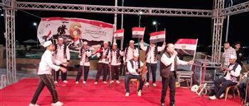 الأغاني التراثية تزين ممشى أهل السويس في احتفالات قصور الثقافة بذكرى النصر 