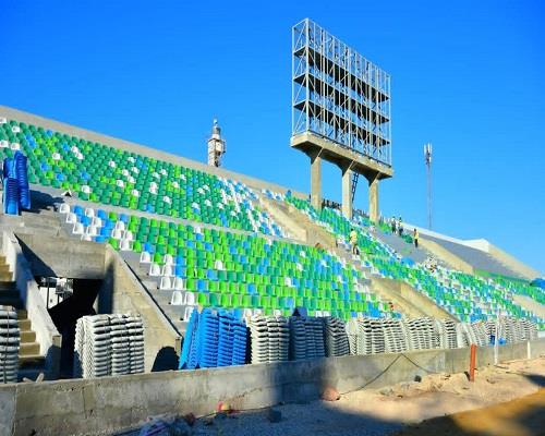 بالصور.. تقدم الأعمال بمشروع إنشاء استاد المصري البورسعيدي الجديد 