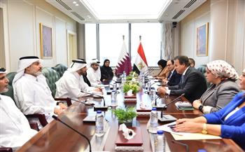 وزير الصحة يستقبل نظيره القطري لبحث سبل التعاون المشترك 