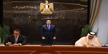 رئيس الوزراء يشهد توقيع مذكرة تفاهم بين مصر وقطر للتعاون في المجال الصحي