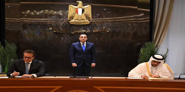 رئيس الوزراء يشهد توقيع مذكرة تفاهم بين مصر وقطر للتعاون في المجال الصحي