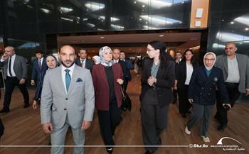 مكتبة الإسكندرية تستقبل رئيس مصلحة الضرائب المصرية