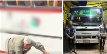 الداخلية تكشف تفاصيل ضبط أصحاب واقعة سقوط مسن في الدقهلية