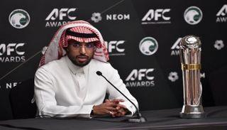 سالم الدوسري يفوز بجائزة أفضل لاعب في قارة آسيا 