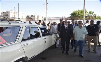 ​محافظ بورسعيد يتفقد «الميناء البري» بالضواحي لمتابعة تطبيق التعريفة الجديدة للركوب 