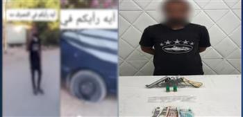ضبط المتهم بتفريغ هواء إطار سيارة طبيبة في القاهرة