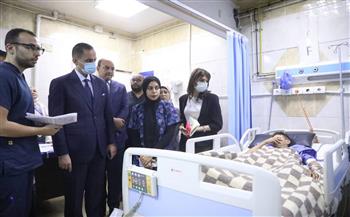 نائب وزير الصحة يجري جولة مفاجئة بالقاهرة ويتفقد المعامل المركزية ومستشفى المنيرة العام
