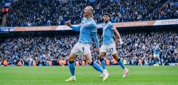 الدوري الإنجليزي.. مانشستر سيتي يفوز على إيفرتون تحت أنظار عمر مرموش
