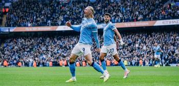 الدوري الإنجليزي.. مانشستر سيتي يفوز على إيفرتون تحت أنظار عمر مرموش