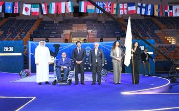 وزير الرياضة: تسليم علم بطولة العالم لرفع الأثقال البارالمبي من مصر إلى البحرين