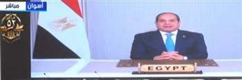 الرئيس السيسي: قارتنا الإفريقية تقف في صدارة المتأثرين من الظروف الدولية