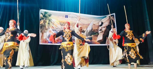 فرق صعيد مصر تبدع في ثاني ليالي مهرجان التعامد بأسوان