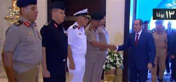 الرئيس السيسي يصل مقر حضور الندوة التثقيفية الـ42